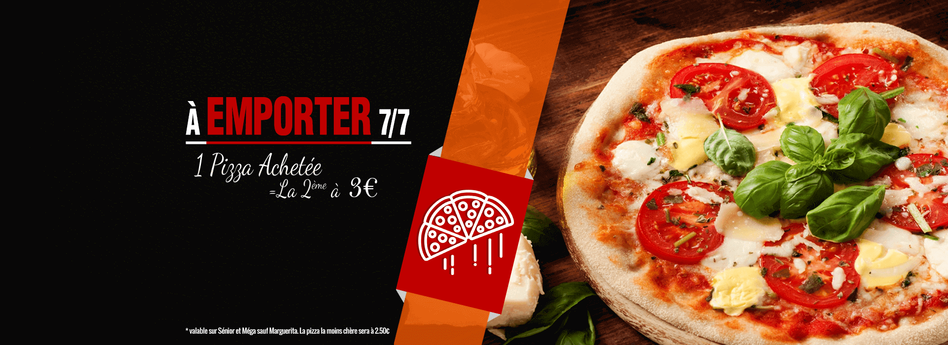 livraison pizza 7jr/7 à  rueil la gadeliere